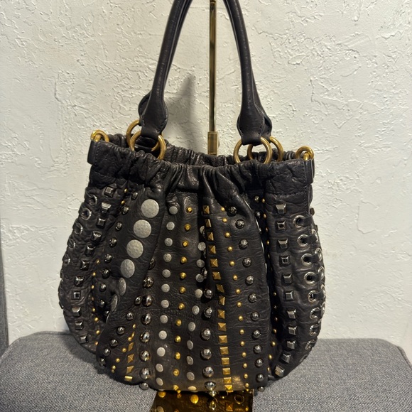 Miu Miu Studded 2way Handbag - Picture 2 of 4